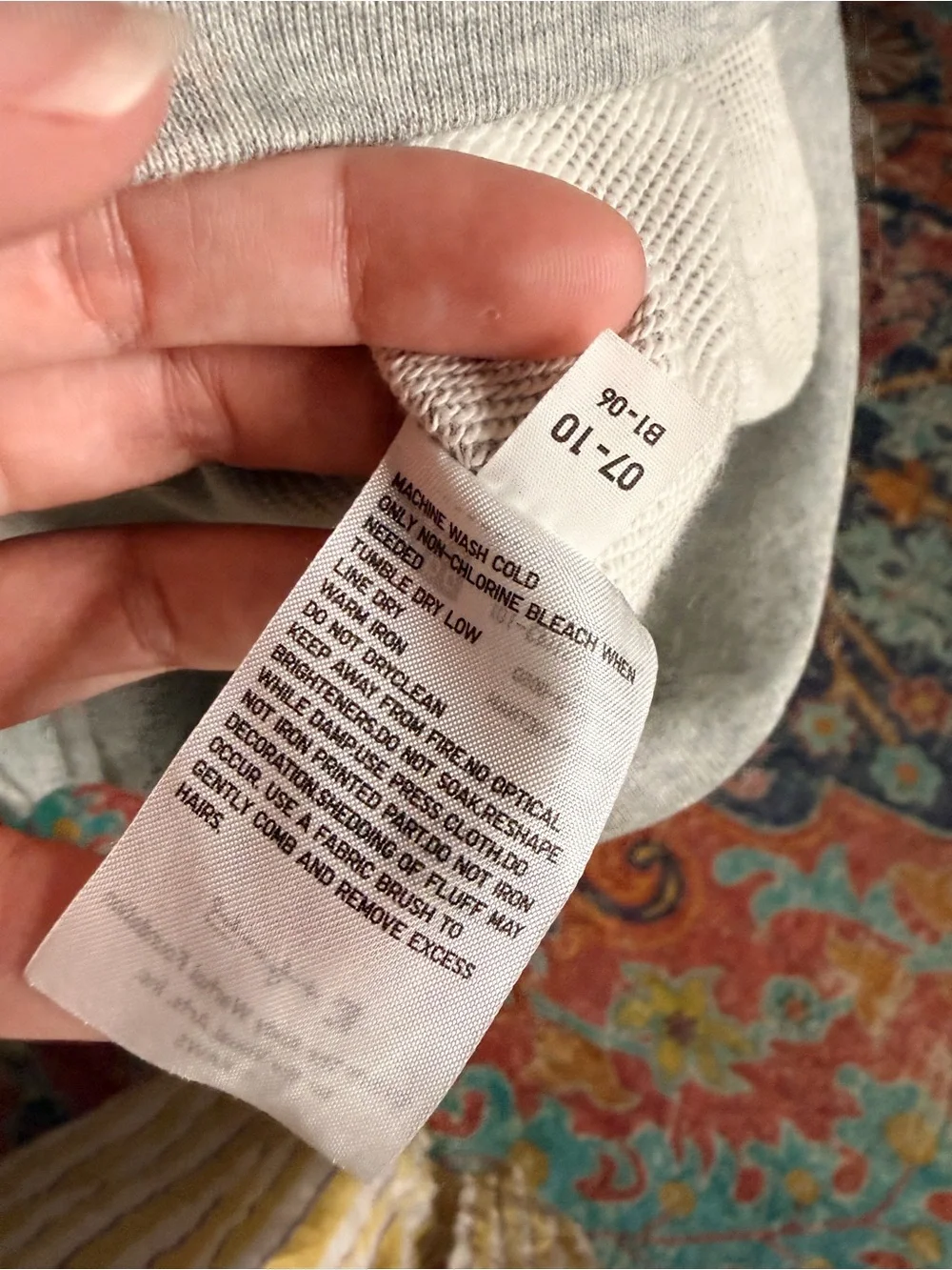 KAWS x WARHOL Uniqlo Grey Unisex Sweatshirt